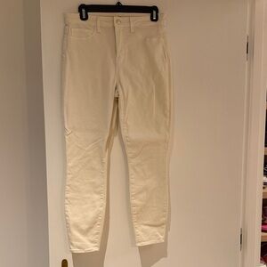L'AGENCE Off-White Denim Jeans